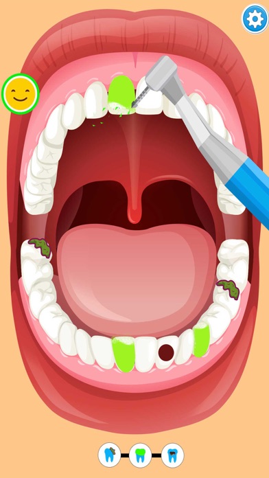 子供の歯科医師ゲームのおすすめ画像3