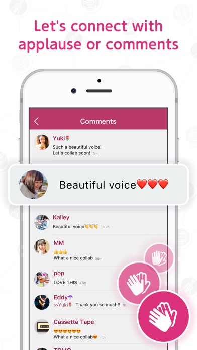 Screenshot of nana - Record your music, sing
