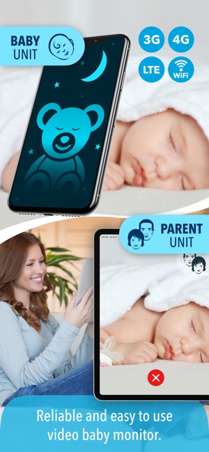 baby monitor teddy app