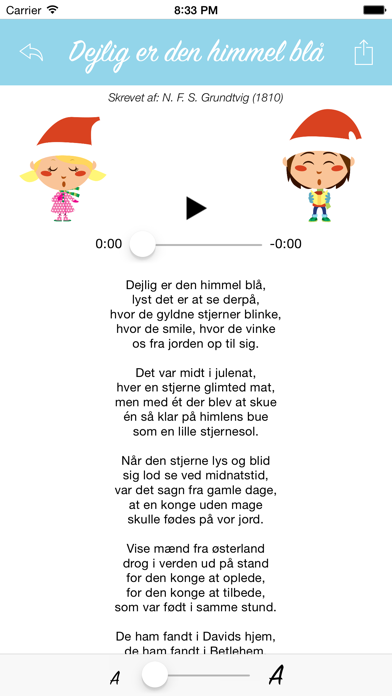 Screenshot #3 pour Danske Julesange - tekster