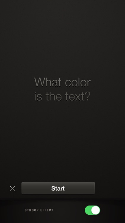EncephalApp - Stroop Test