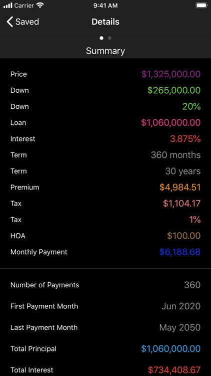 MoCal - Mortgage Calculator screenshot-7