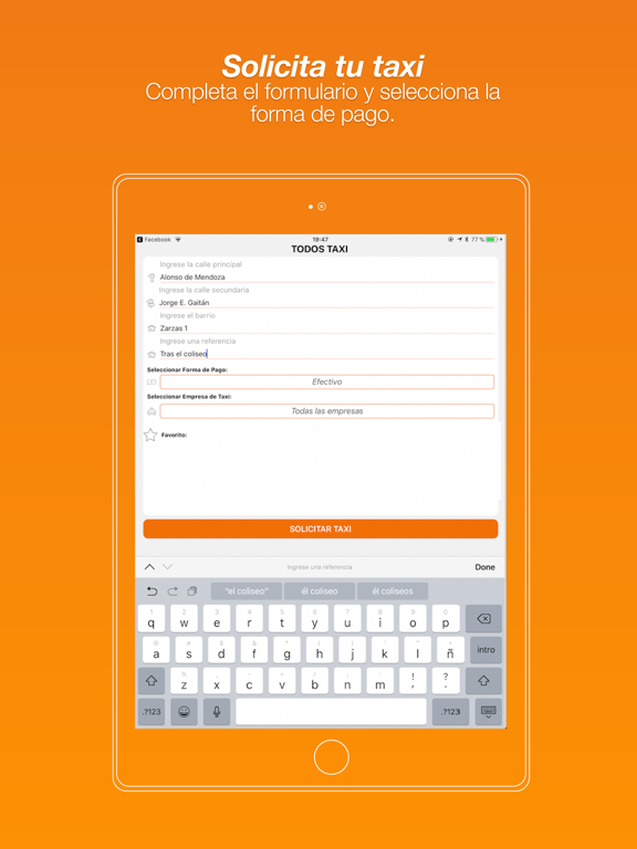 Screenshot #6 pour Ktaxi, una app de Clipp