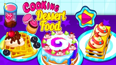Cooking Dessert Food-Girl Game Screenshot