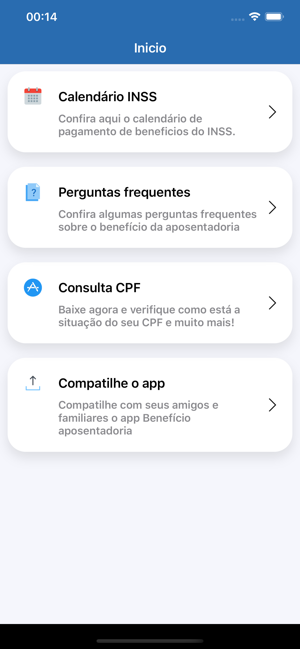 Benefício aposentadoria