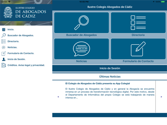 Screenshot #4 pour Il. Colegio de Abogados Cadiz