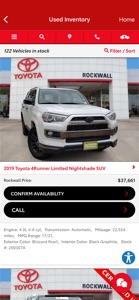 Toyota of Rockwall Dealer screenshot #4 for iPhone