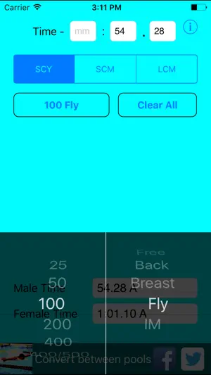 Swim Gender Converter screenshot 2