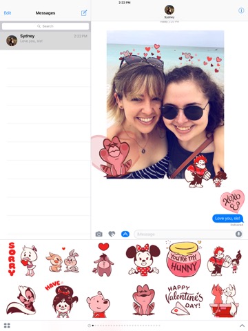 Disney Stickers: Loveのおすすめ画像3