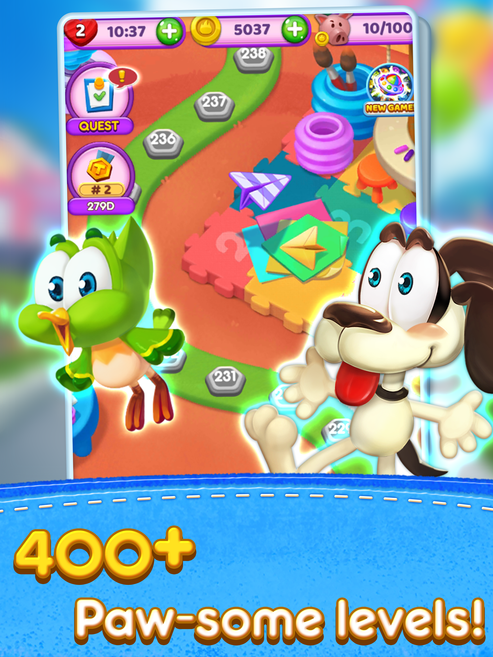 Magic Cat Match: Swipe & Blast