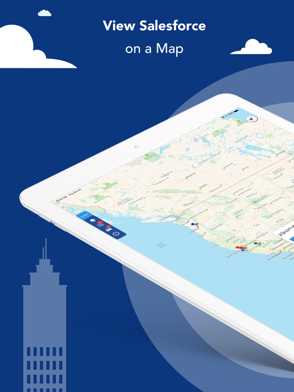 Maps by Vision-e iPad screenshot 1 - Productivity app