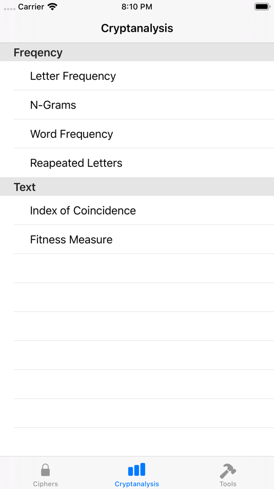 #8. The Cipher (iOS) 由: Logan Richards