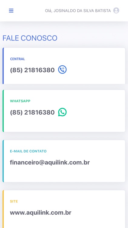 Aquilink Central do Cliente