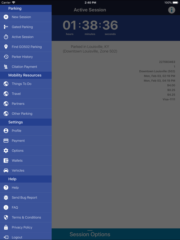 Go 502 iPad screenshot 5 - Travel app