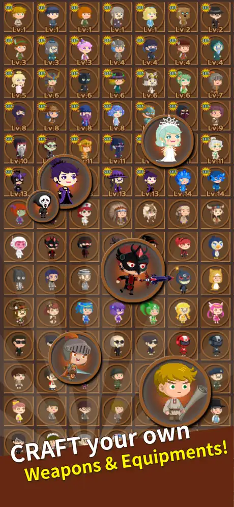 Job Hunt Heroes : Idle RPG