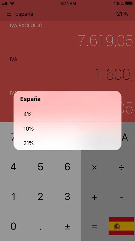 Calculadora_IVA_PRO screenshot 7 of 9