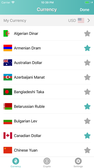 Currency Rate by WOOPSS.com screenshot 2