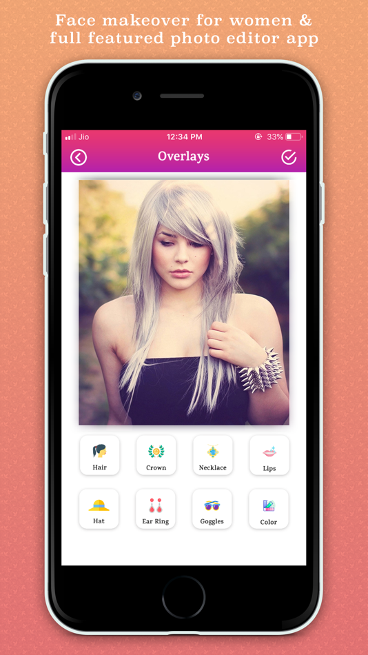 Hairstyle Makeover For Women - 1.4 - (iOS)