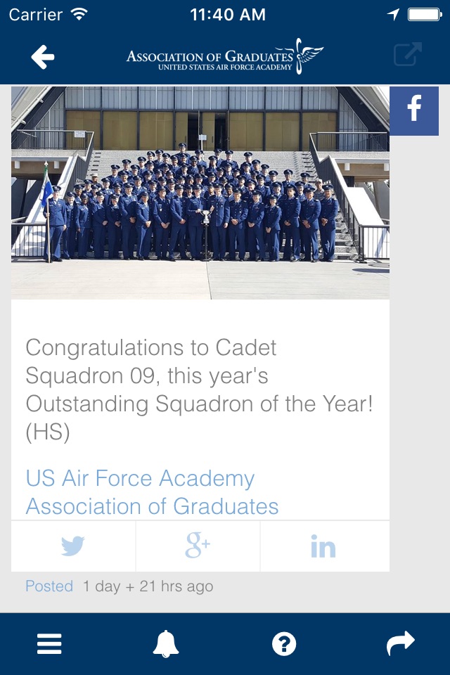 The Association of Graduates screenshot 3