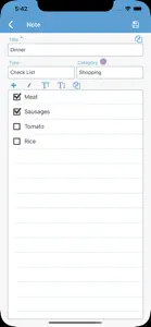 Notepad: notes, checklist Pro screenshot #6 for iPhone