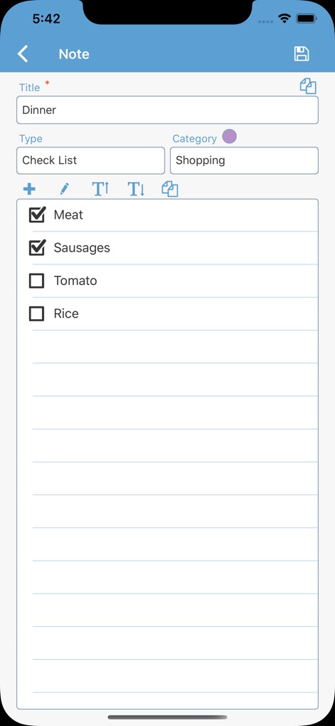 Notepad: notes, checklist Pro - Productivity App | MWM