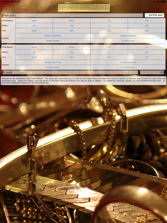 Screenshot #4 pour Jeweler's Unit Converter Pro