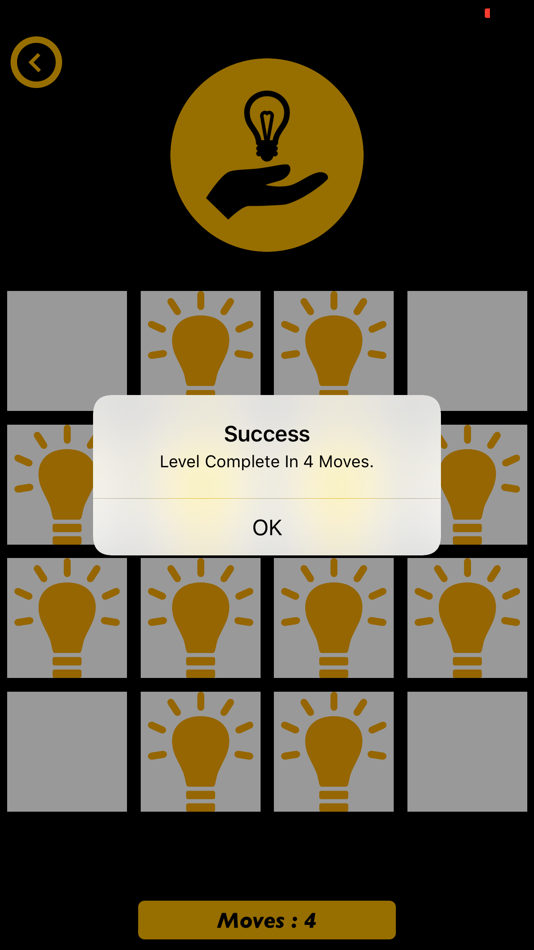 #4. Light Up Bulb Puzzle Game (iOS) Podle: Jogani Bhavesh Keshubhai
