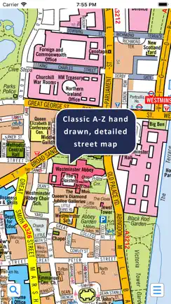 Central London A-Z Map 19 iPhone image 1
