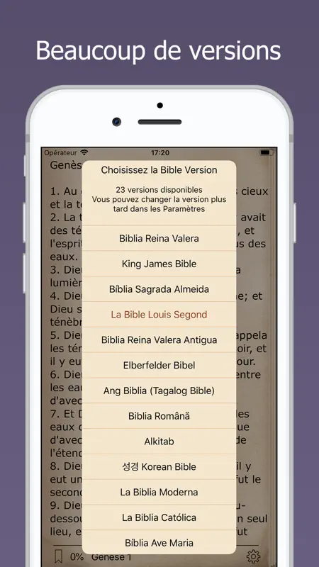 La Biblia en Español Escritura screenshot 2 of 4