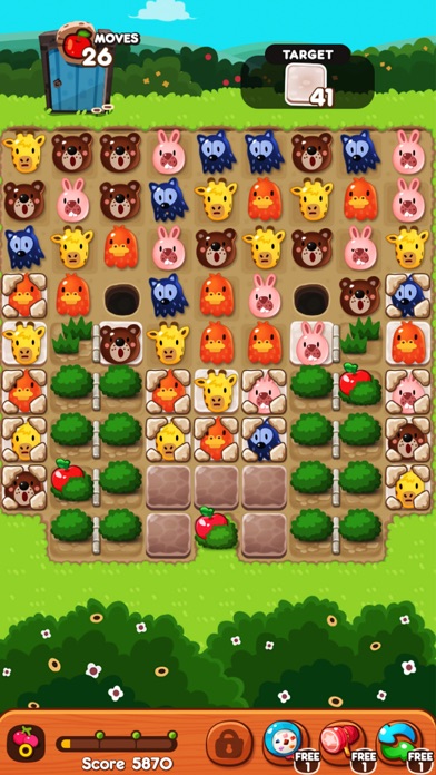 Pokopoko: Match 3 Puzzle Games Screenshot