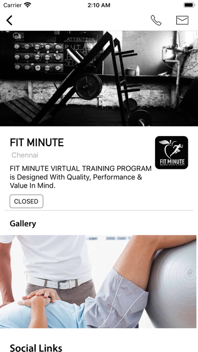 Fit Minute Screenshot