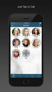 facedial for use with facetime iphone screenshot 1