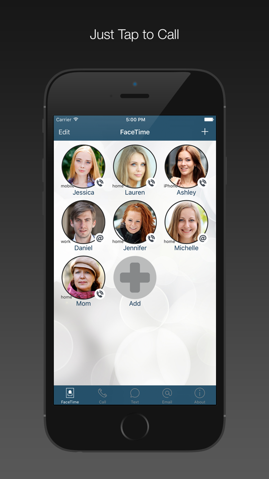 FaceDial for use with FaceTime - 4.97 - (iOS)