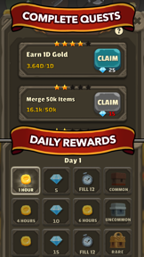 Blacksmith - Merge Idle RPG screenshot