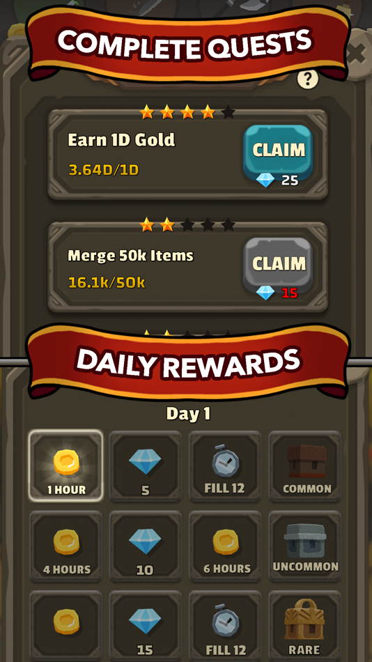 #3. Blacksmith - Merge Idle RPG (iOS) 来自: Fumb Games Ltd.