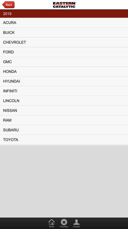 Eastern Catalytic Catalog