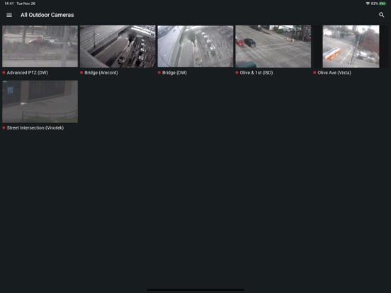 Nx Witness Mobile iPad screenshot 7 - Business app