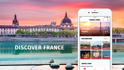 France Travel Guide Offline Screenshot