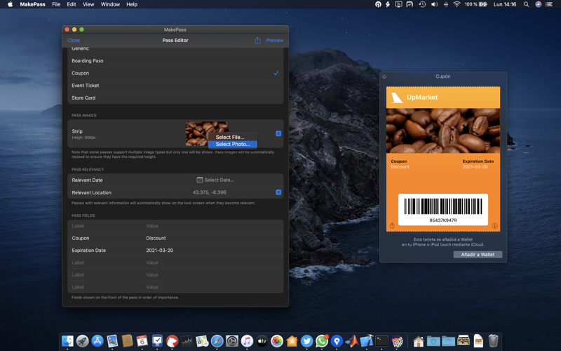 MakePass: Barcode to Wallet screenshot 4