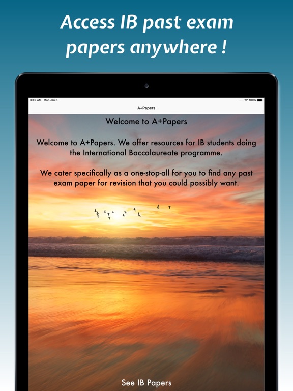 A+Papers: IB Exam Papers