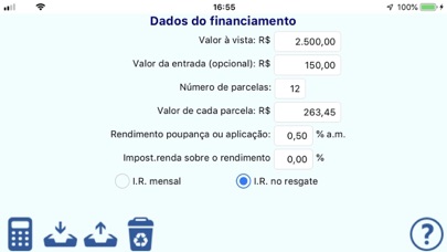 Screenshot #1 pour Poupar ou financiar?