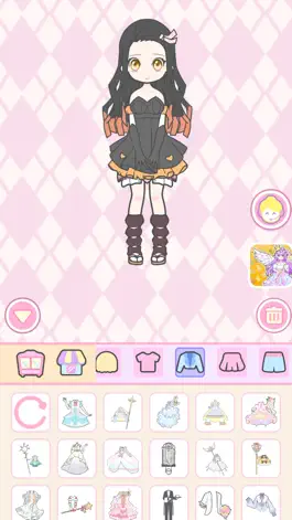 Game screenshot Vlinder Girl - Dress Up Games apk
