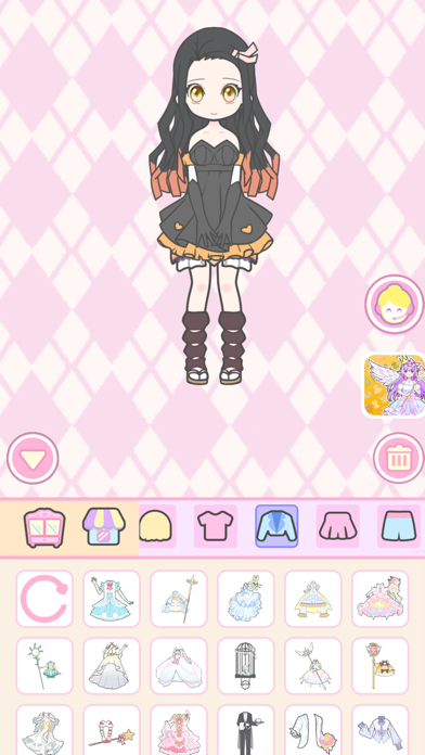 Screenshot #2 pour Vlinder Girl - Dress Up Games