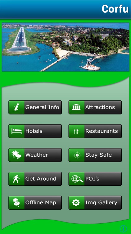 Corfu Island Offline Map Guide screenshot-0
