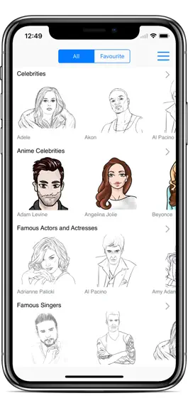 Game screenshot Draw Famous People mod apk