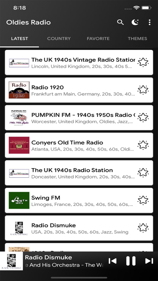 Oldies Radio Stations Online - 1.0 - (iOS)
