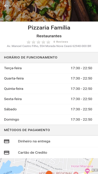 Pizzaria Família screenshot 3