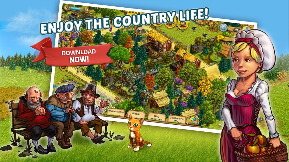 #4. My Little Farmies Mobile (iOS) 由: Upjers GmbH