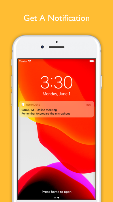 Screenshot #2 pour Reminders Lite