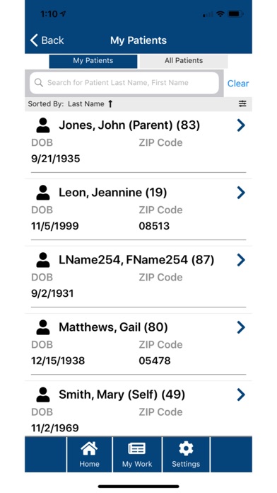Care Navigator Screenshot